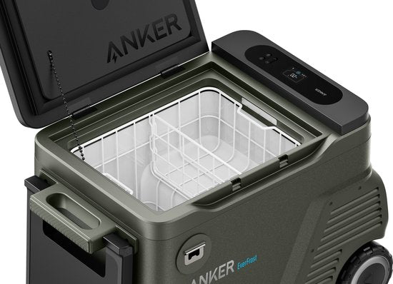 Anker EverFrost 30 - Glacière portable alimentée par batterie - Capacité de 33 litres - Batterie 299Wh avec USB - Autonomie de 42 heures