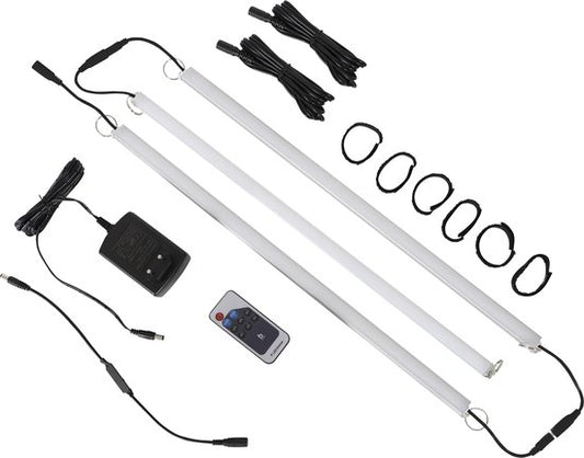 Bo-Camp - Eclairage de tente - Slim Tube - Bande 3 LED - Dimmable - 22W