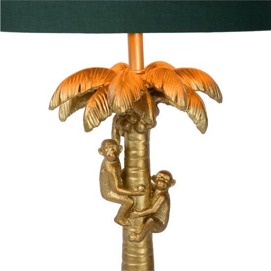 Lucide EXTRAVAGANZA COCO - Lampe de table - Ø 30,5 cm - 1xE27 - Or mat / Laiton