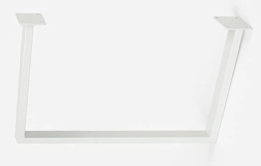 Porte-manteau mural eSituro rectangulaire - Blanc - 114 x 6 x 30 cm