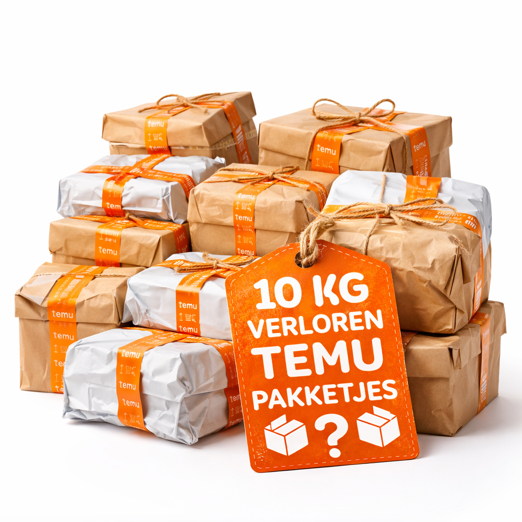 Temu Mystery Box - 10 Kilo - Paquets de Temu perdus non ouverts - moyen à grand