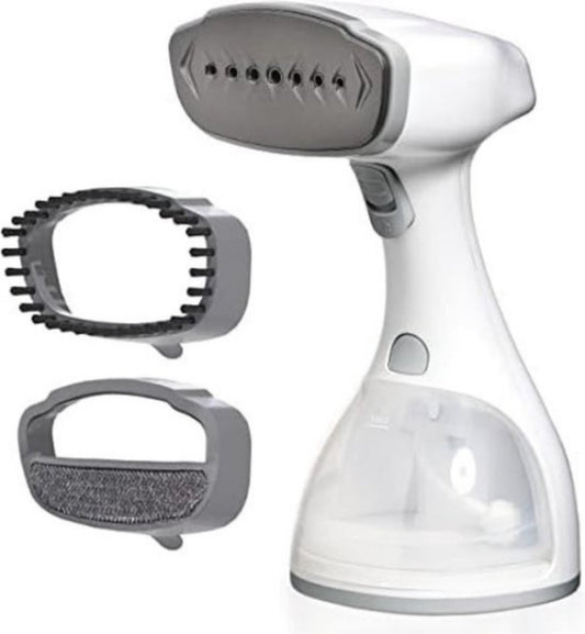 LEBENLANG Fer à vapeur - Sèche-mains avec LCD et 2 accessoires - 1500W - 300 ml - 7 x 4 x 10 cm - Blanc