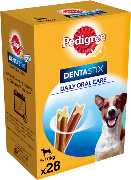 Pedigree Dentastix Mini pour chiens - Friandises pour chiens favorisant l'hygiène dentaire - 7 pièces