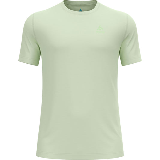 Odlo Ambriosa Top en laine mérinos avec col rond - Léger 160g/m² - Couleur Ambriosa