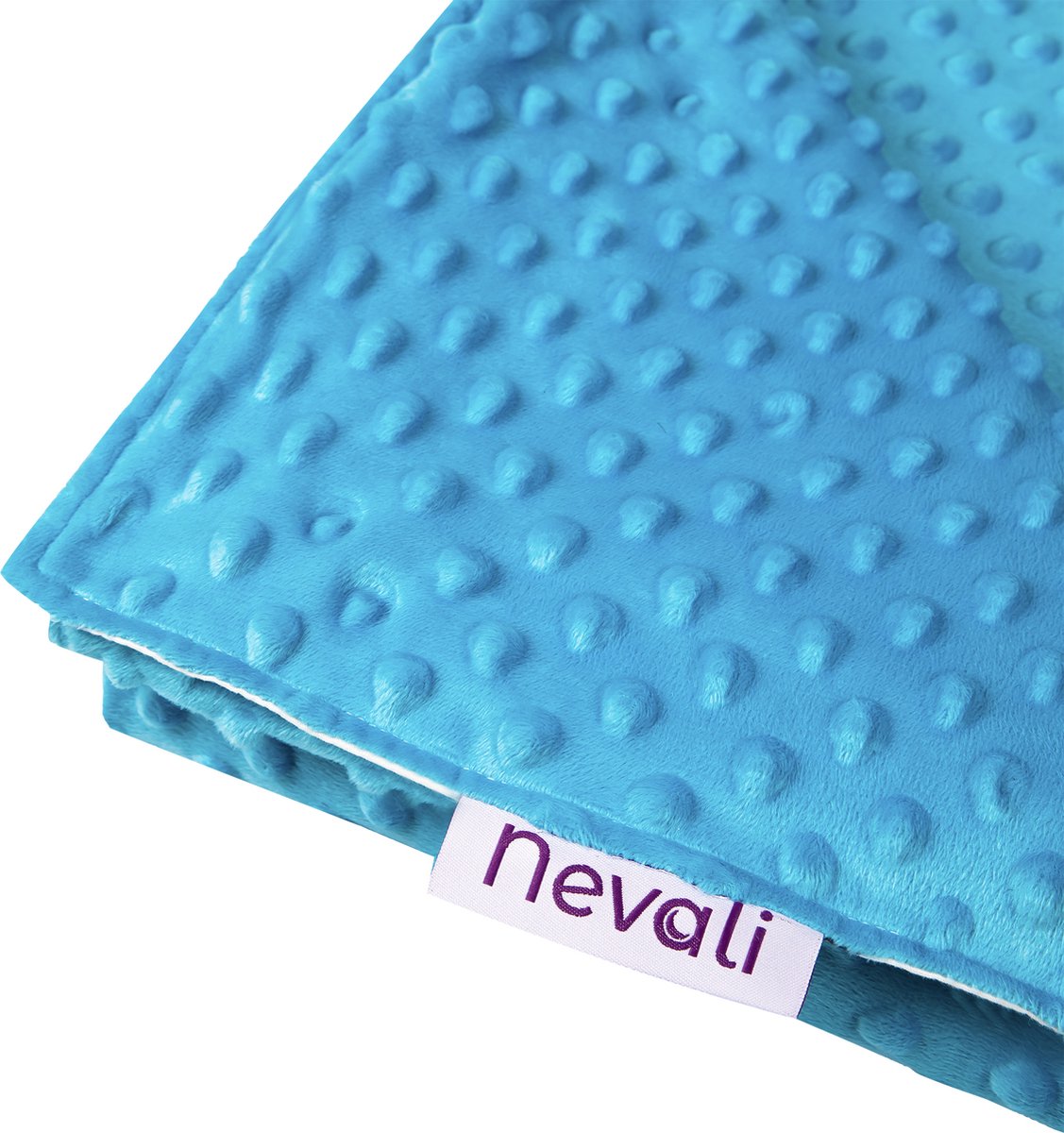 Nevali Couverture lestée pour enfant Housse - Housse de couette pour enfant 100 x 150 cm - 4 saisons - Bleu