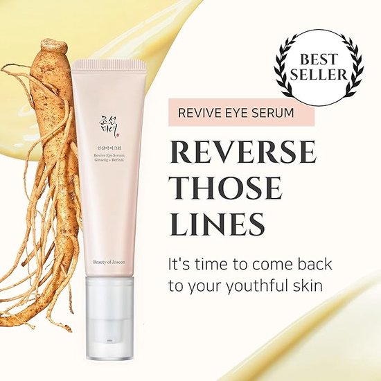 Beauty of Joseon - Ginseng + Retinal Revive Eye Serum 30ml Soins coréens