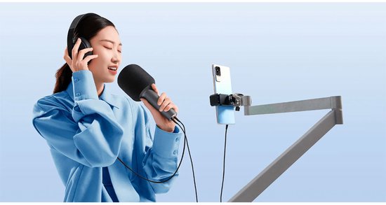 Microphone Xiaomi BHR6752GL noir - Microphone de karaoké