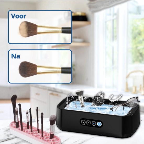 Nettoyeur ultrasonique - 650ml - Nettoyage de verres - Nettoyage de bijoux - Montre - Zeri