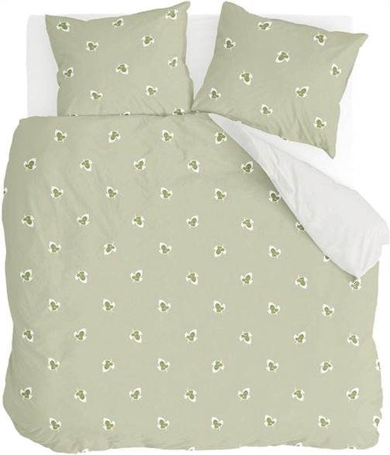 Walra Housse de couette Glossy Grapevine - 200x220 - 100% Coton (BCI) - Vert
