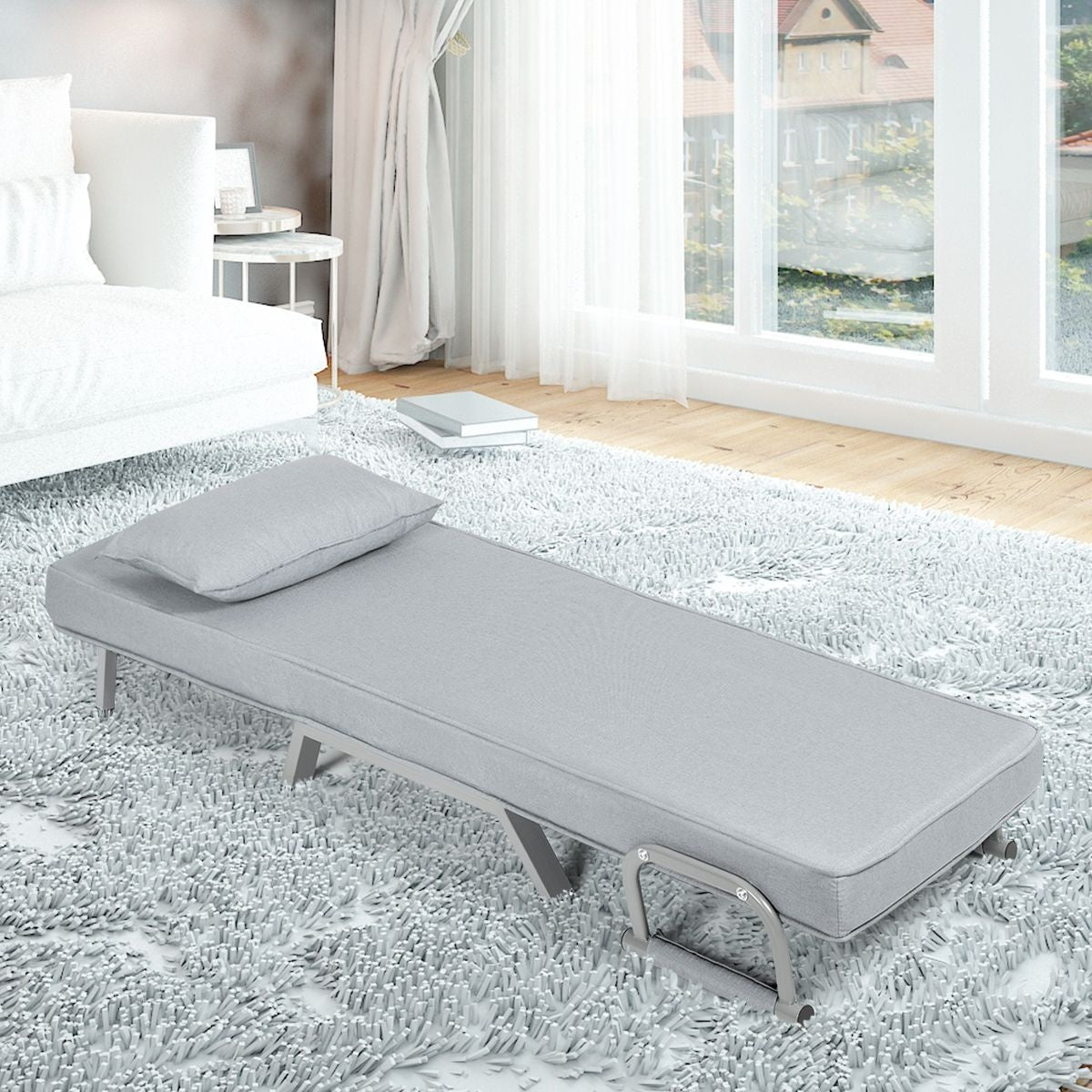 Coast Cabrio Sleep Sofa Fauteuil pliant Besinbedbank Canapé-lit 5 positions Light Grey