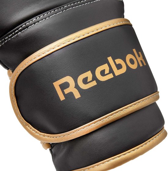 Gants de boxe Reebok noir/or 16 oz