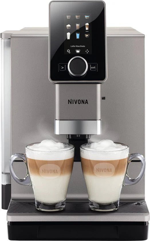 Machine à Café Automatique - Nivona - Machine à expresso - Titane / Chrome