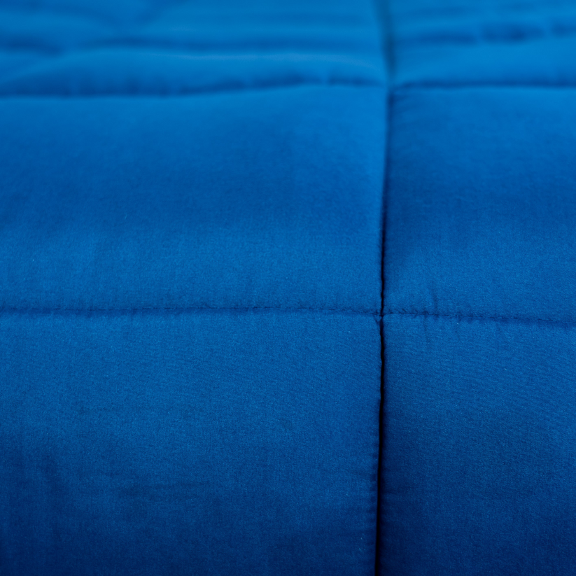 H&C Water Washed Quilt - Coastal Fjord Blue (140x200 cm)