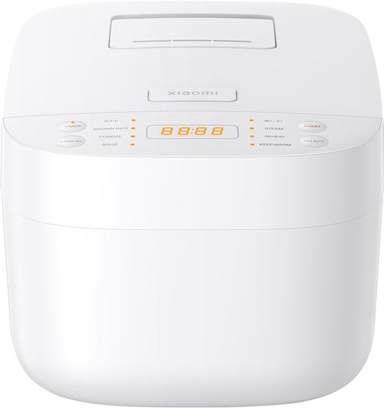 Cuiseur à riz multifonction Xiaomi 4 L | Cuiseur à riz | 10 fonctions de cuisson | Fonction de cuisson rapide en 30 min | Minuterie 24 heures | Maintien au chaud pendant 12 heures | Cuiseur à œufs