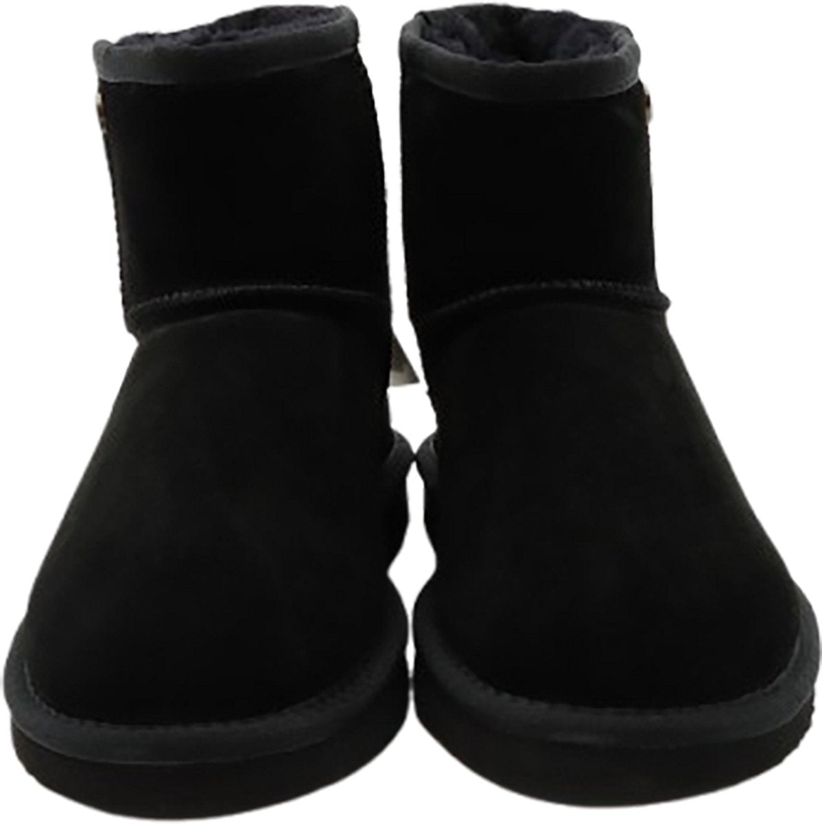 Alpacas Footwear Bottes en daim pour femmes, doublées 100% laine d'agneau - noir - taille 49
