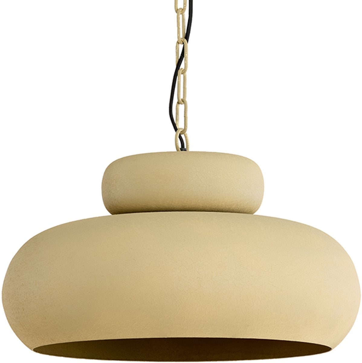 Light & Living Lampe pendante Neiva - Ø46x30cm - Moderne - Pour salle à manger, chambre, salon - Marron clair