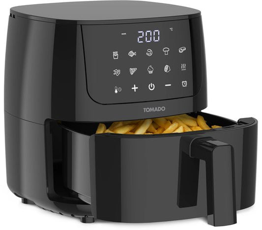 Tomado TAF2002B - Mini-friteuse à air chaud - 2 litres - Écran numérique - Sans PFAS