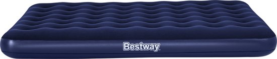 Matelas gonflable Bestway Pavillo à surface floquée - taille queen - 203 x 152 x 22 cm - 67003 - Bleu