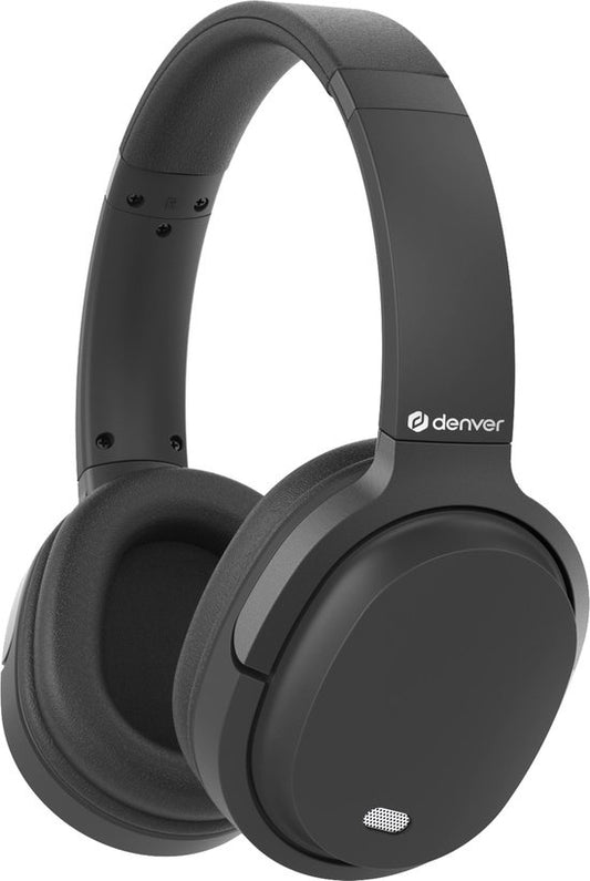 Casque Bluetooth Denver - Réduction active du bruit - Sans fil - Appel mains libres - BTN210