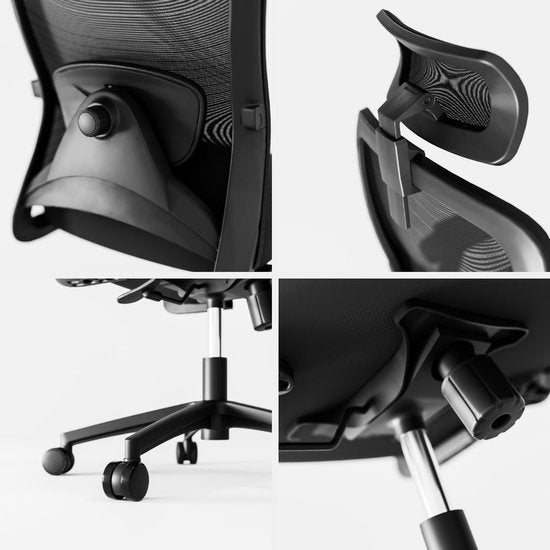 Organess® Ergonomic Office Chair - Office Gaming Chair - Chaises de bureau pour adultes - Game Gaming Chair - Max. 150 kg