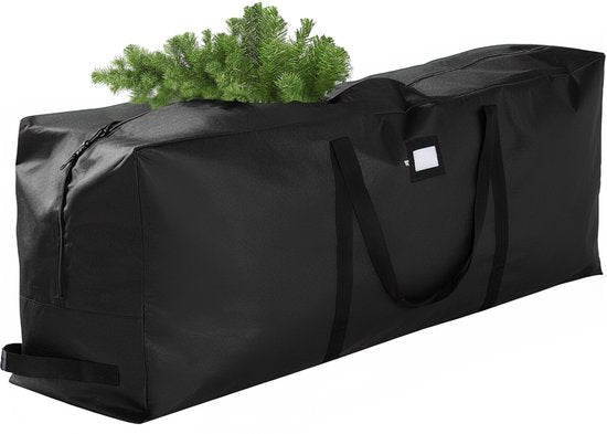 Sac de rangement pour sapin de Noël TTD® Noir - 434 L - Tissu Oxford 600D - Boîte de rangement