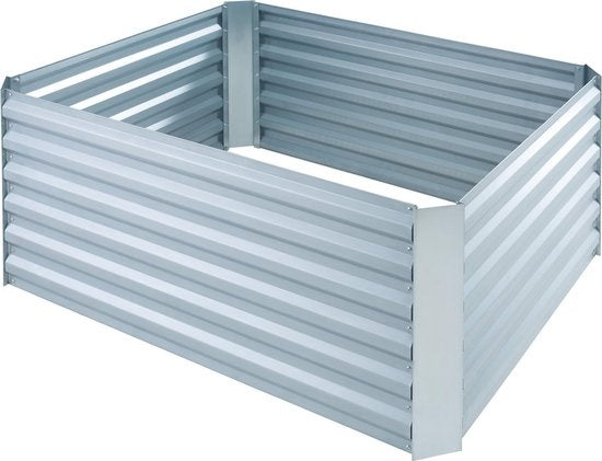 tectake - Jardinière haute Salvia galvanisée - 403446