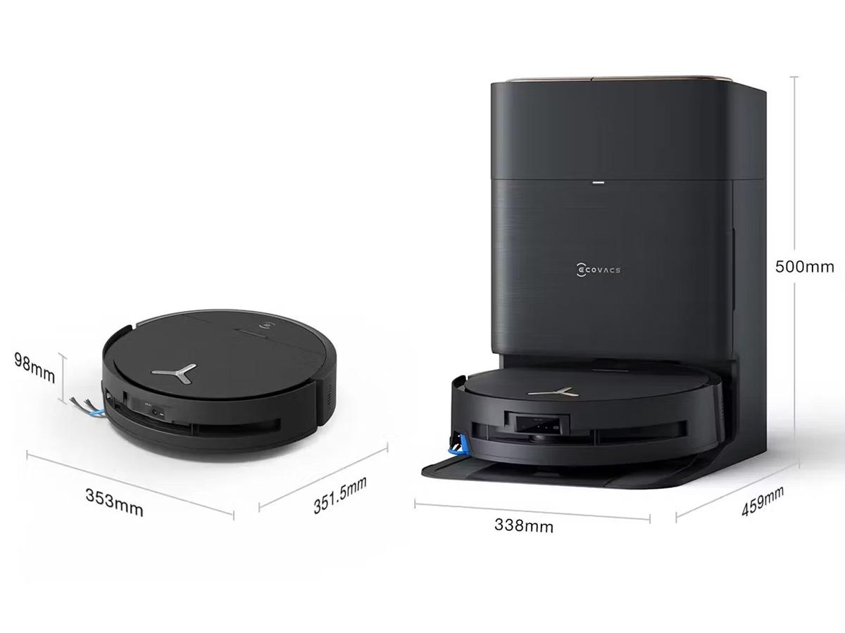 Ecovacs Deebot X9 Pro Omni - Robot aspirateur et laveur - Noir