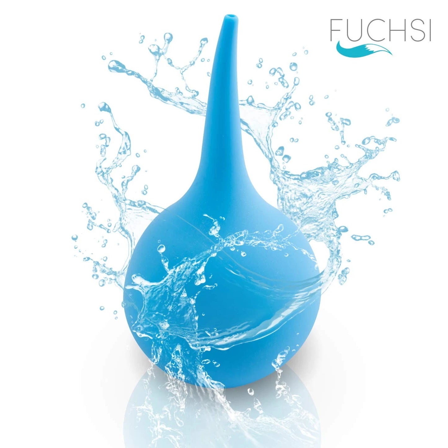 Nettoyant auriculaire Fuchsi - Rinçage doux des oreilles - Bleu
