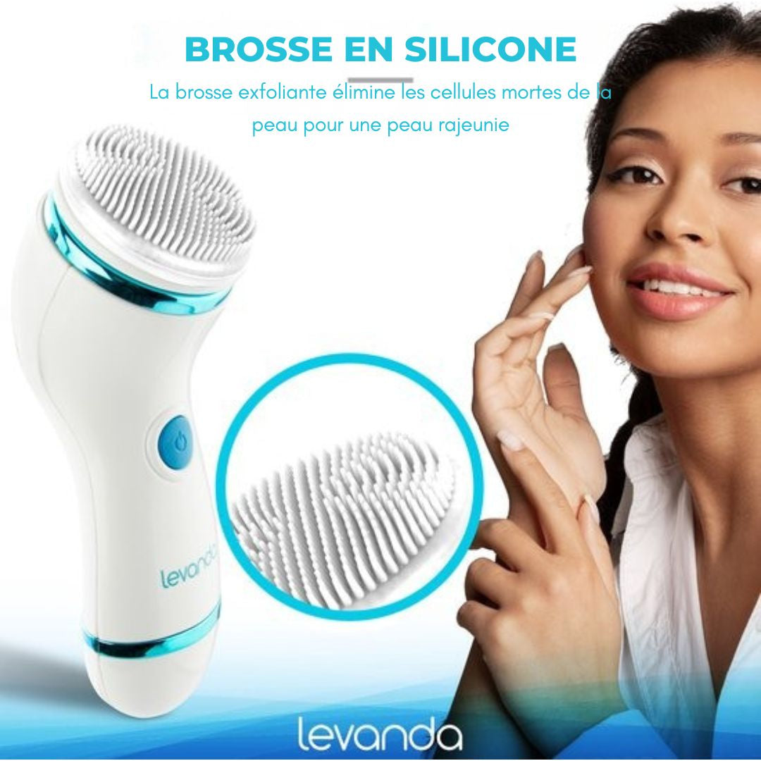 Têtes de brosse pour levanda brosse nettoyante électrique pour le visage Levanda  - blanc