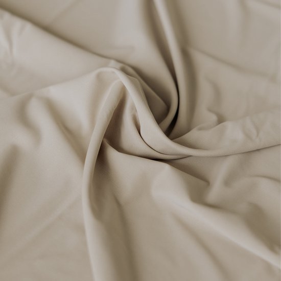 HappyBed Taupe Lot de 2 taies d'oreiller - 60 x 70 cm - 100 % microfibre - Confort de sommeil optimal
