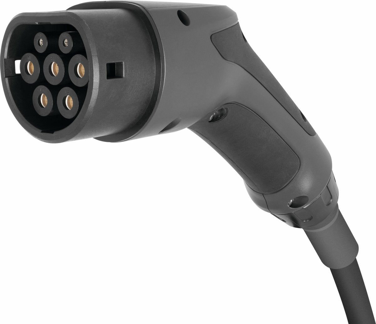 Borne de recharge TechniVolt 101 - triphasée - 11 kW - Type 2 - 5m de câble