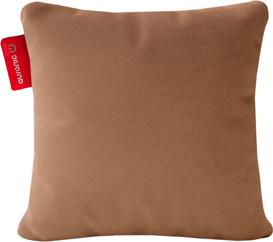 Auronic Heat Pillow Classic 45x45 cm - Sans fil et rechargeable - Oreiller électrique avec infrarouge - Rose poudré