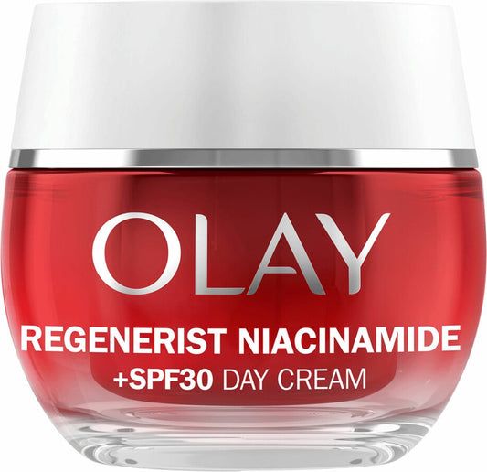 Crème de jour Olay Regenerist Niacinamide FPS 30 - Raffermissante - Hydratante - Anti-rides - 50 ml