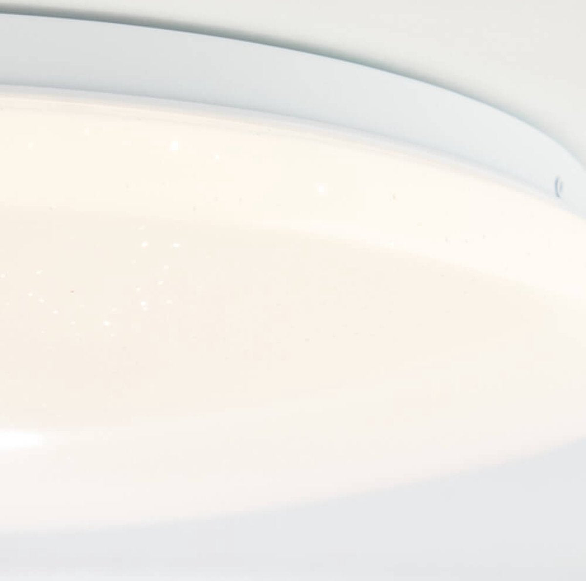 Brillant Heddy Plafonnier LED 39 cm - Blanc - 22W LED intégré - Smart Tuya App Control