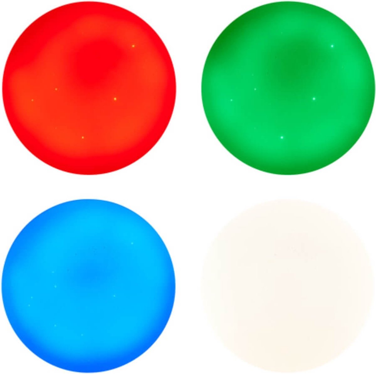 Brillant Heddy Plafonnier LED 39 cm - Blanc - 22W LED intégré - Smart Tuya App Control