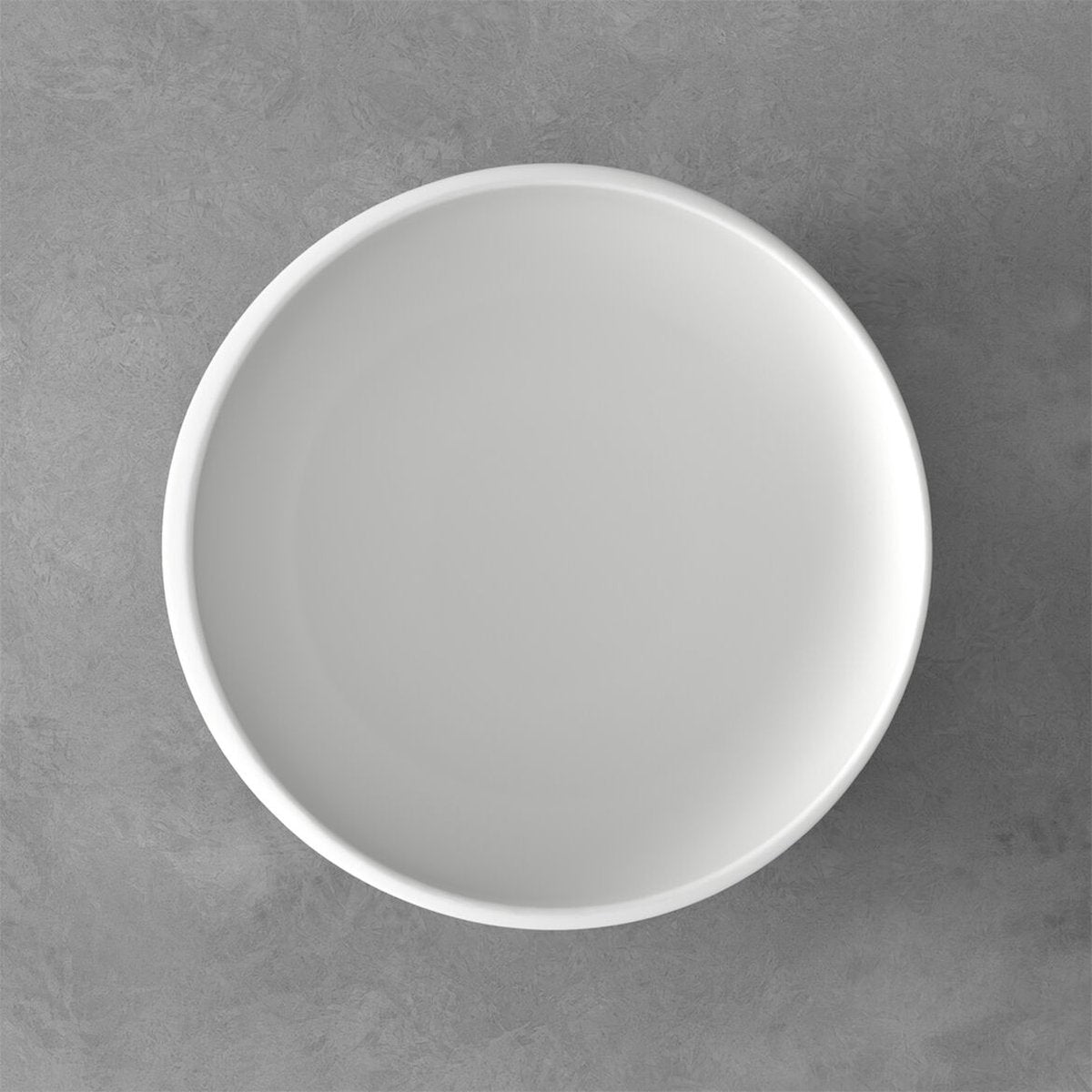Villeroy & Boch NewMoon Bowl - 23 cm - Porcelaine blanche - Bol profond 8 cm de hauteur