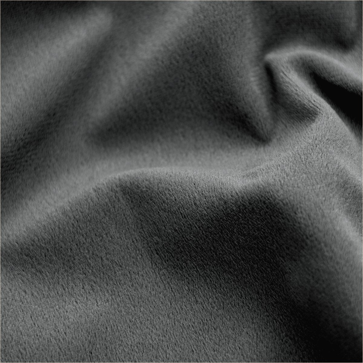 Auronic Heat Pillow - Velours - 45x60 - Sans fil - Rechargeable - Oreiller électrique - Infrarouge - Gris