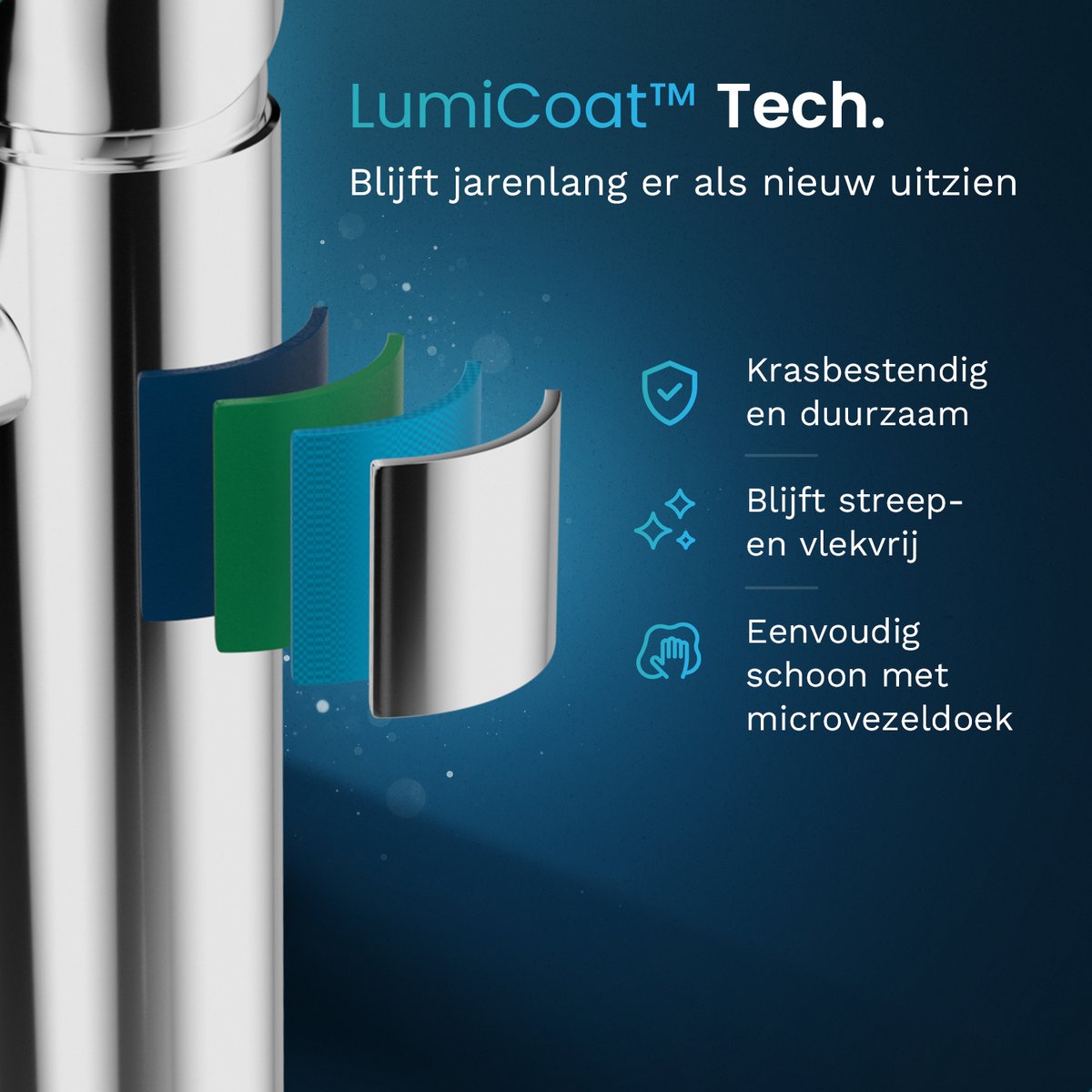 Mirlux Basin Tap Chrome 29.5 x 17.2 x 5 cm - Mélangeur salle de bain eau froide et chaude - Robinet de lavabo/WC Tap