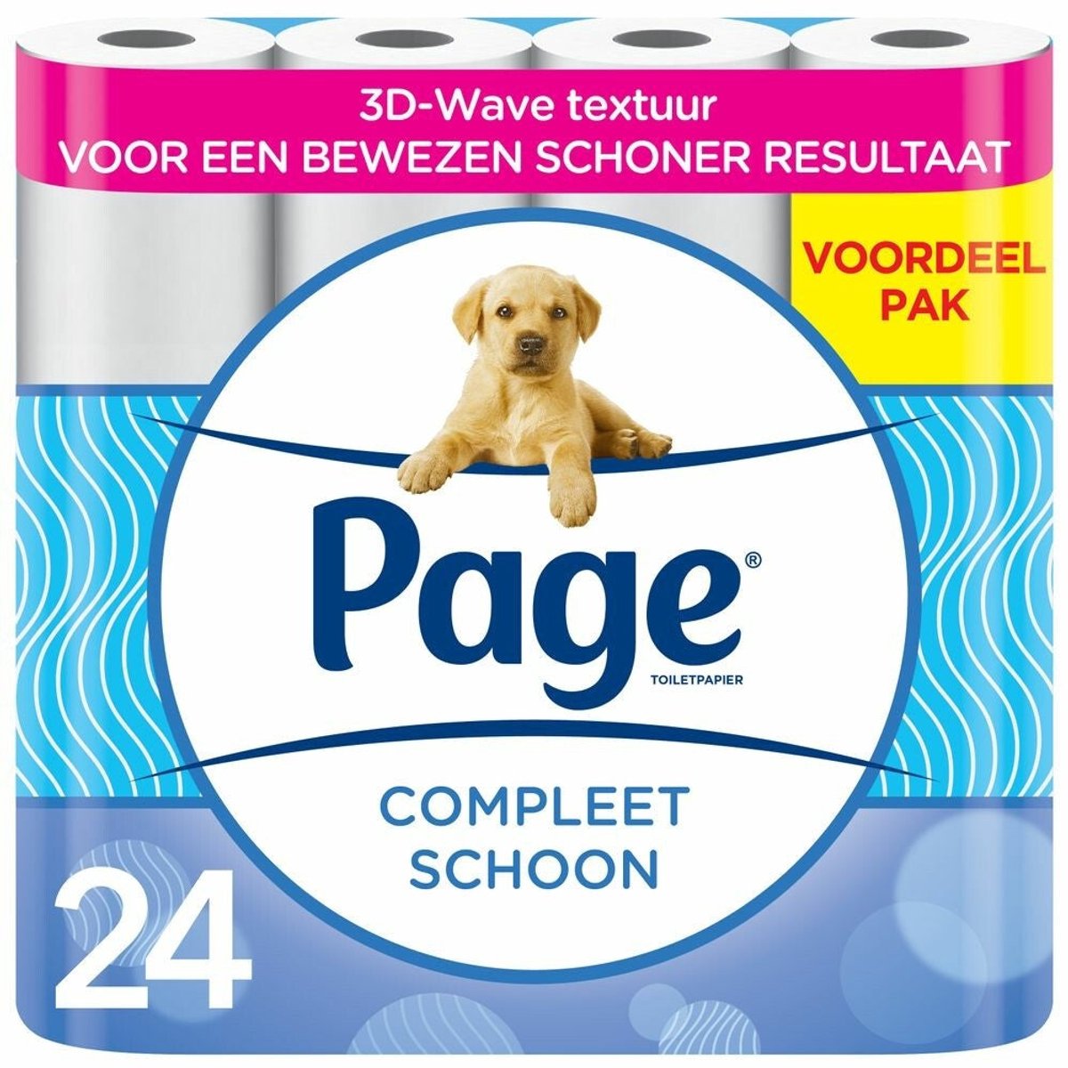 Page Papier hygiénique Complete Clean 2 plis - 24 rouleaux - Blanc