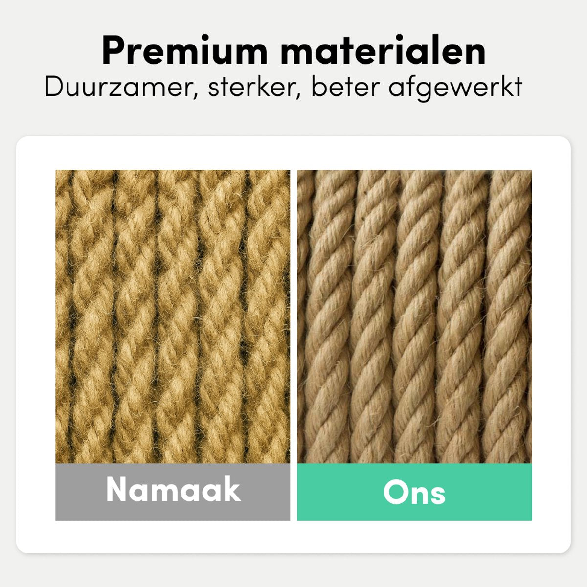 Plafonnier Nolt - Plafonnier - Lampe E27 - Rustique - ⌀ 30cm - Jute - Marron