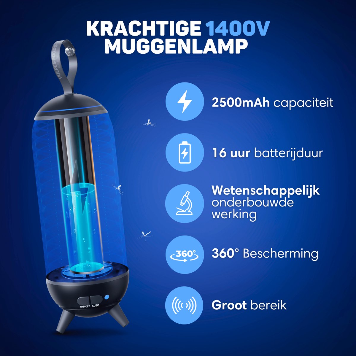 Vulpes Goods® Repellent - Moustiques