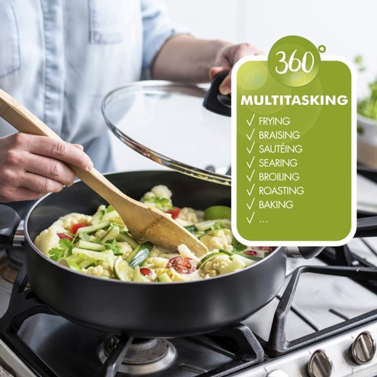 GreenPan Memphis set de poêles - Ø20 pièces - noir - induction - sans PFAS