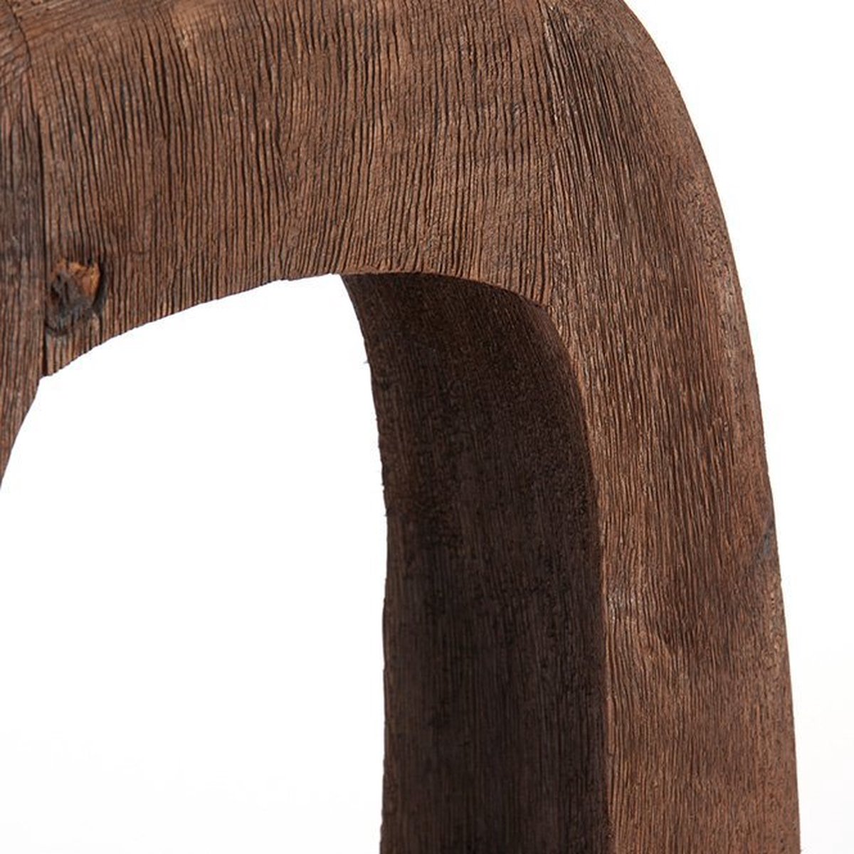 Light & Living Lampe à poser Kelafó 33x10x40 cm - Bois brun chocolat - Design chaud et naturel