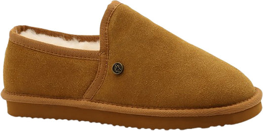 Chaussons Alpacas Footwear Soft pour hommes - Cognac - Taille 43