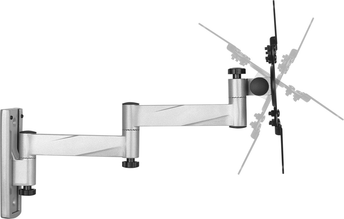 Support TV pour caravane/camping-car/camion/autobus - orientable et inclinable - jusqu'à 42 pouces