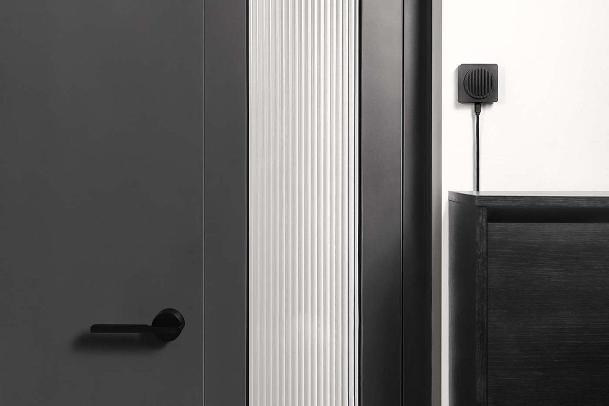 Aqara Smart Video Doorbell G4 Black - Grand Angle 162° - HD 1080P - Angle de montage 20° - Batterie et filaire - Reconnaissance des visages AI - Carillon intérieur inclus