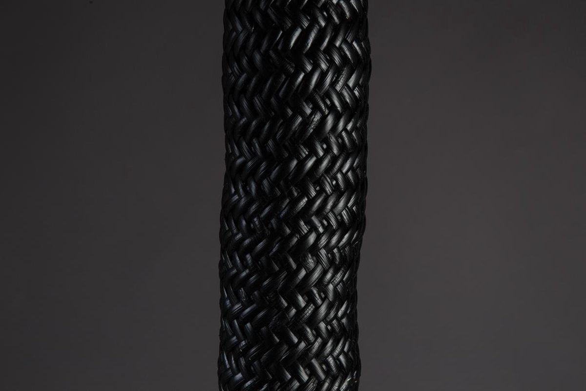 Lampe suspendue - Dutchbone - 230 V - 12x12x150cm - Noire