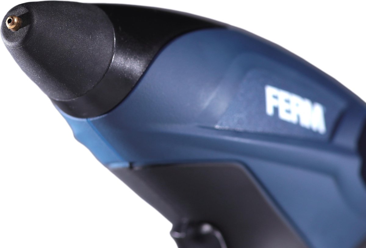 Pistolet à colle à batterie FERM - GGM1003 - 7.2V - 1.5 Ah - 3 cartouches de colle incluses