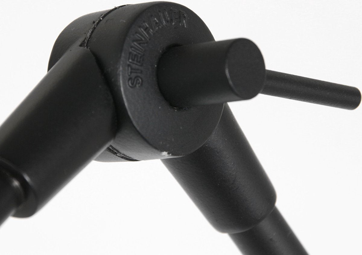 Prestige Chic Lampadaire moderne - 1-lumière - Orientable, inclinable et extensible jusqu'à 250 cm - E27 - 35x100 cm - Salon/Bureau - Noir mat