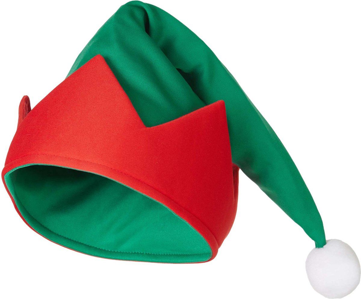 Dressforfun - Chapeau de gnome classique - Tête pointue avec motif de pompon et de dents - Taille L